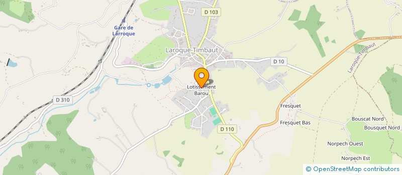 localisation de l'entreprise MADAME ANGELIQUE LEGRET  AIGUILLON