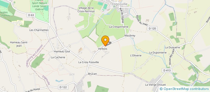 localisation de l'entreprise MADAME ANGELIQUE LEMAGNEN  DIGOSVILLE