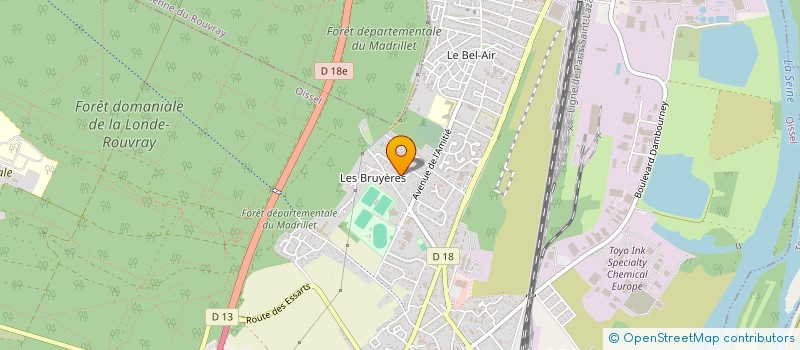 localisation de l'entreprise MADAME ANGELIQUE LEMIRE à OISSEL