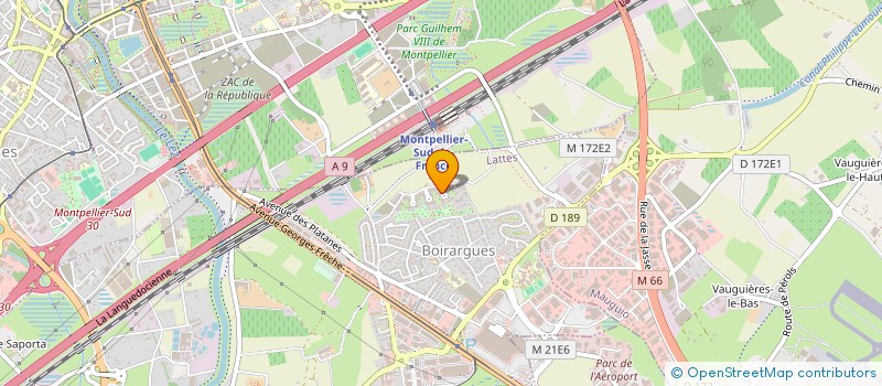 localisation de l'entreprise MADAME ANGELIQUE LEPORATTI  LATTES