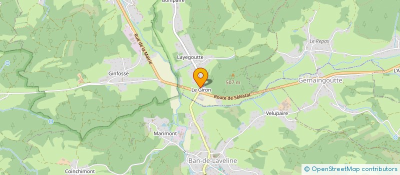 localisation de l'entreprise MADAME ANGELIQUE LEROY  BERTRIMOUTIER