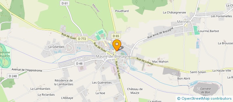 localisation de l'entreprise MADAME ANGELIQUE LESAGE  VAL D'ANAST