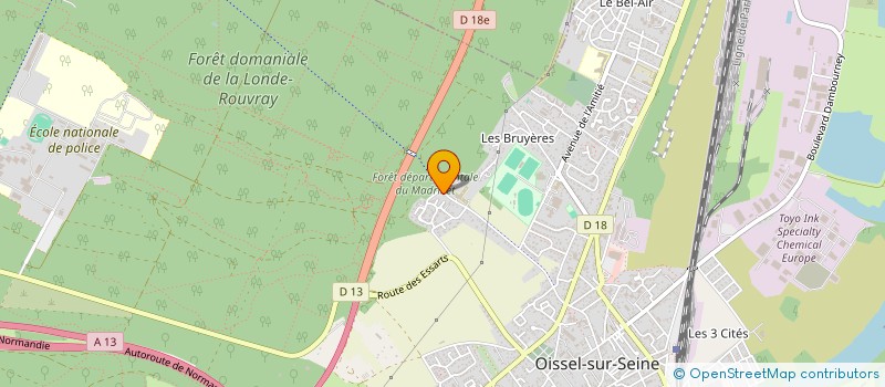 localisation de l'entreprise MADAME ANGELIQUE LESEIGNEUR à CRIQUEBEUF-SUR-SEINE