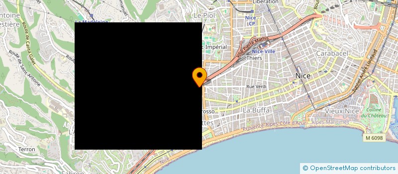 localisation de l'entreprise MADAME ANGELIQUE LESIEUR  NICE