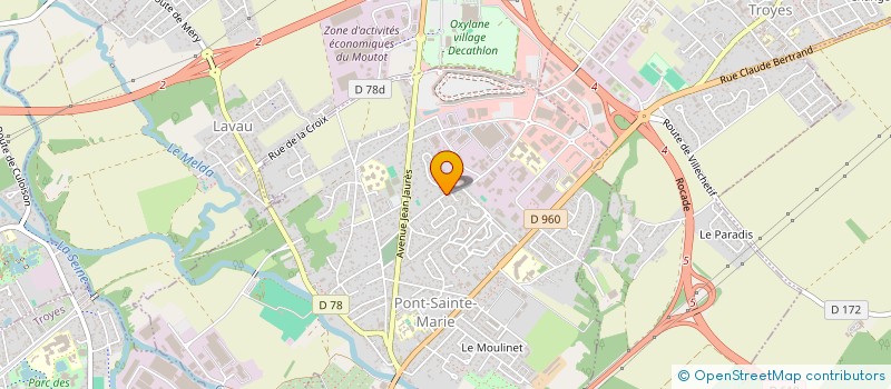 localisation de l'entreprise MADAME ANGELIQUE LESOEUR à MONTLUCON