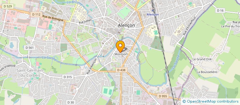 localisation de l'entreprise MADAME ANGELIQUE LESSIEU à ALENCON