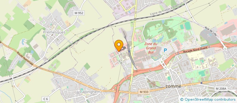 localisation de l'entreprise MADAME ANGELIQUE LETURCQ à LILLE