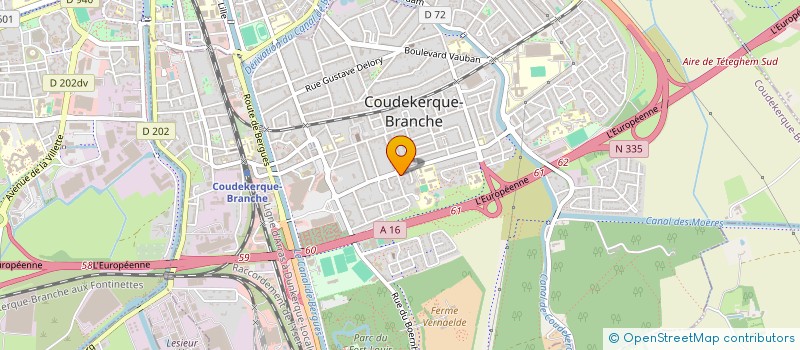 localisation de l'entreprise MADAME ANGELIQUE LEUCHART  COUDEKERQUE-BRANCHE