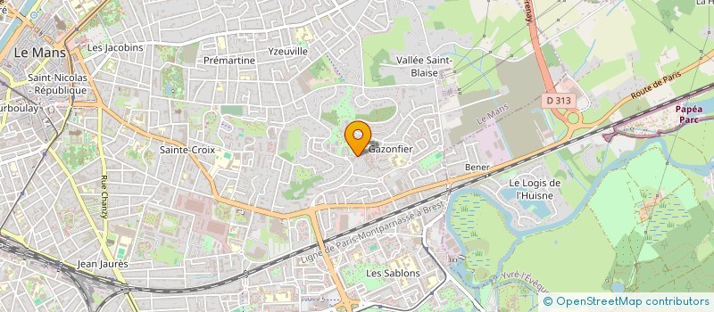 localisation de l'entreprise MADAME ANGELIQUE LEVASSEUR à LE MANS