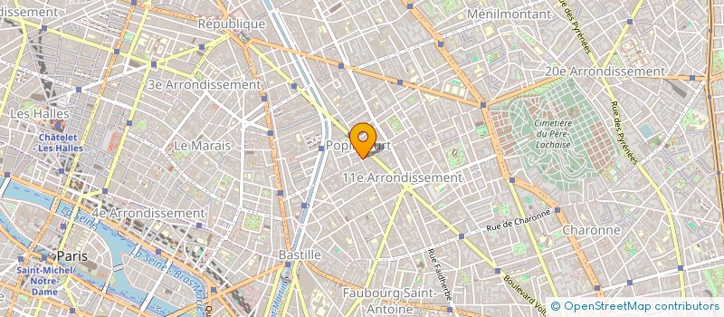 localisation de l'entreprise MADAME ANGELIQUE LEVILLY  PARIS