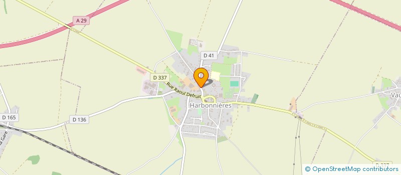 localisation de l'entreprise MADAME ANGELIQUE LHERMITTE  HARBONNIERES