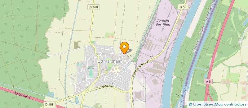 localisation de l'entreprise MADAME ANGELIQUE LIEBENGUTH  OTTMARSHEIM