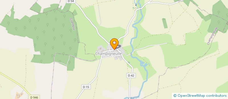 localisation de l'entreprise MADAME ANGELIQUE LIEGEOIS  CHAMPIGNEULLE