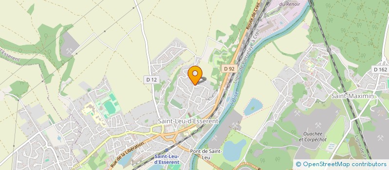 localisation de l'entreprise MADAME ANGELIQUE LONGUEPEE  SAINT-LEU-D'ESSERENT