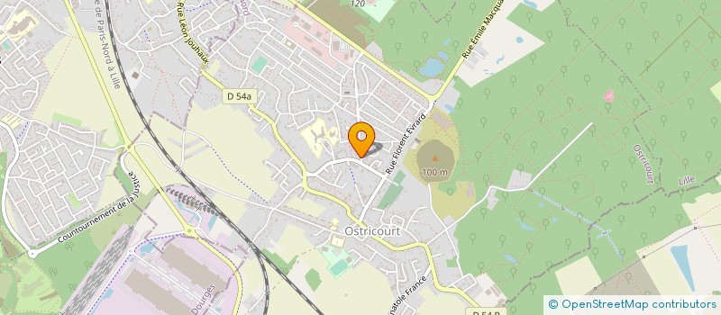 localisation de l'entreprise MADAME ANGELIQUE LOTTE à OSTRICOURT