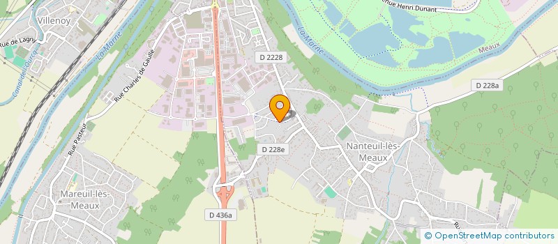 localisation de l'entreprise MADAME ANGELIQUE LOUDENOT à NANTEUIL-LES-MEAUX