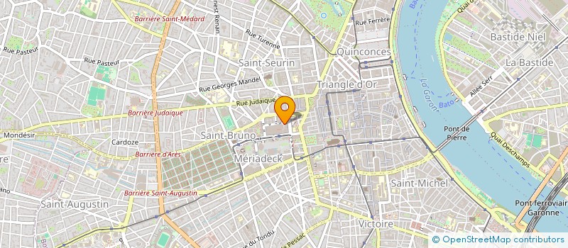 localisation de l'entreprise MADAME ANGELIQUE LOUIS  BORDEAUX