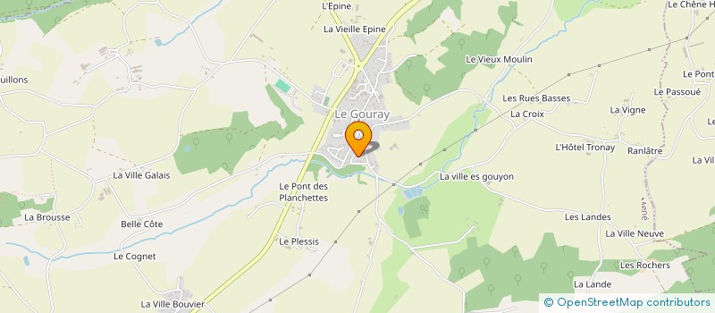 localisation de l'entreprise MADAME ANGELIQUE LUCAS à LE MENE