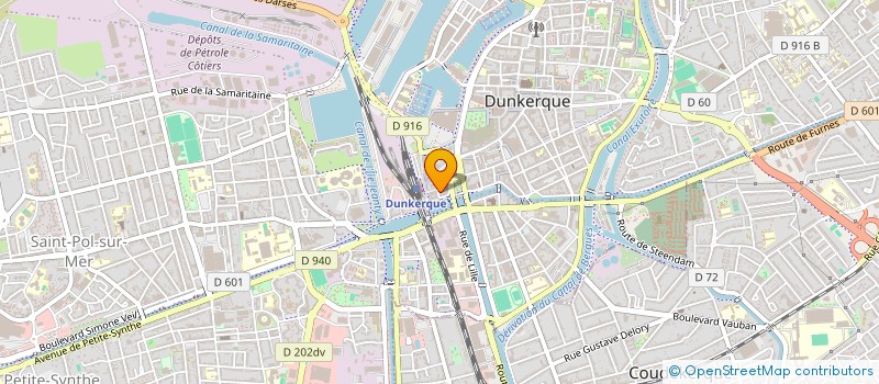 localisation de l'entreprise MADAME ANGELIQUE LYLEIRE à DUNKERQUE