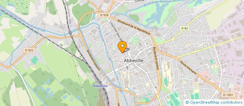 localisation de l'entreprise MADAME ANGELIQUE MAES à ABBEVILLE