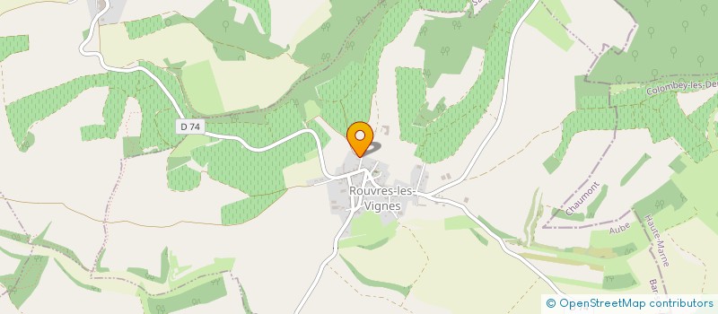 localisation de l'entreprise MADAME ANGELIQUE MAITROT  ROUVRES-LES-VIGNES