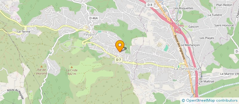 localisation de l'entreprise MADAME ANGELIQUE MALFITANO  PEYPIN