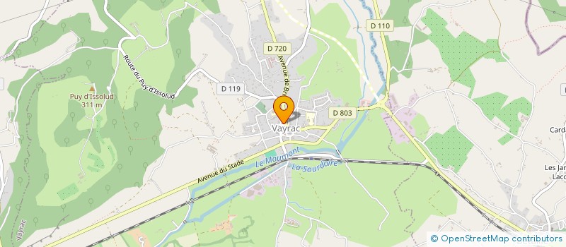 localisation de l'entreprise MADAME ANGELIQUE MANCON  CONDAT