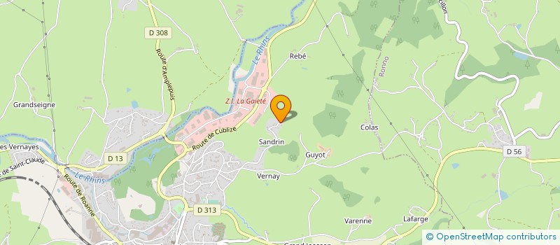 localisation de l'entreprise MADAME ANGELIQUE MARCHAND à AMPLEPUIS