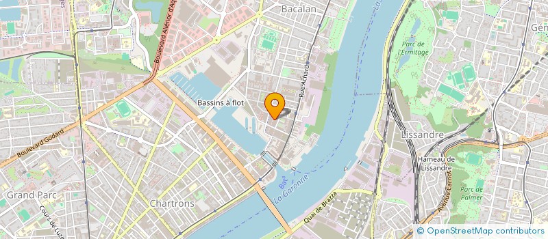 localisation de l'entreprise MADAME ANGELIQUE MARCHAND à BORDEAUX