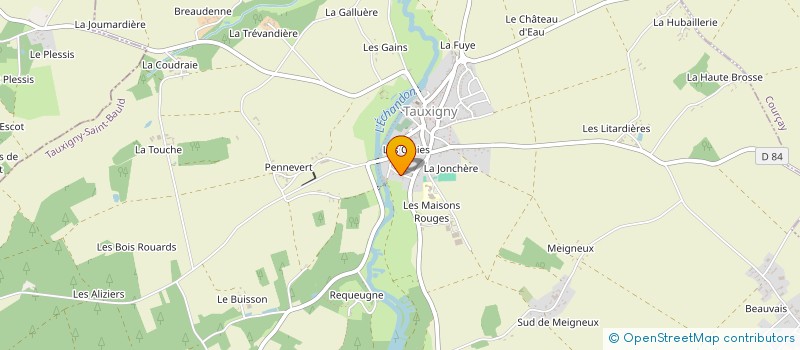 localisation de l'entreprise MADAME ANGELIQUE MARCHAO  TAUXIGNY-SAINT-BAULD