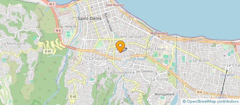 localisation de l'entreprise MADAME ANGELIQUE MARIE PAYET à SAINT-DENIS