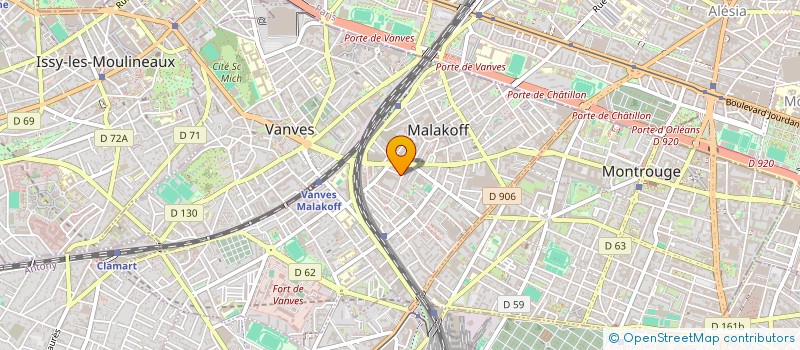 localisation de l'entreprise MADAME ANGELIQUE MARKUL à MALAKOFF