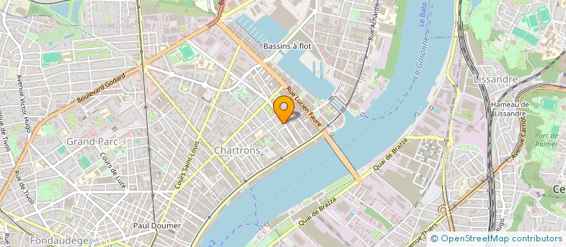 localisation de l'entreprise MADAME ANGELIQUE MARQUES PEREIRA  BORDEAUX