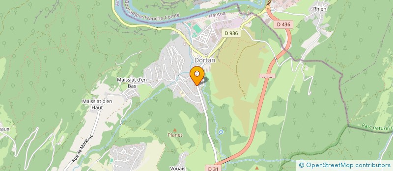 localisation de l'entreprise MADAME ANGELIQUE MASSARDIER  DORTAN