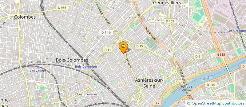 localisation de l'entreprise MADAME ANGELIQUE MASSONSA MAYUNGA  ASNIERES-SUR-SEINE