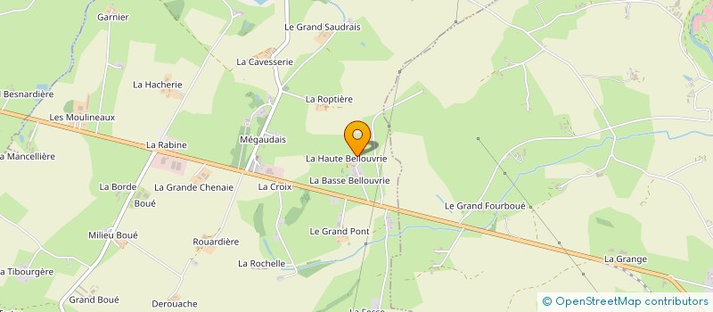 localisation de l'entreprise MADAME ANGELIQUE MAULAVE  SAINT-PIERRE-DES-LANDES