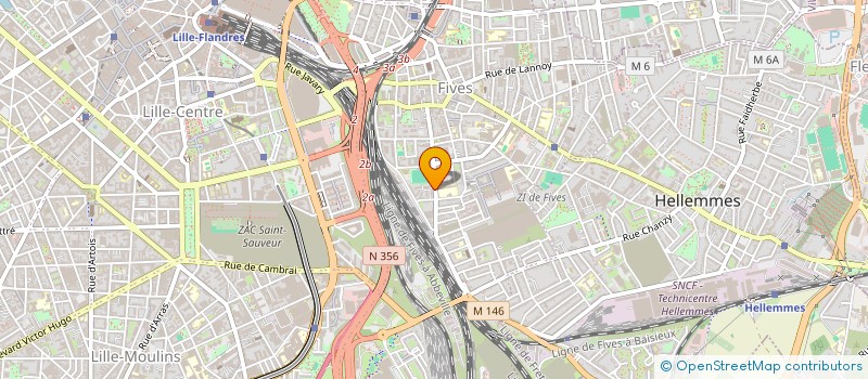 localisation de l'entreprise MADAME ANGELIQUE MAZURE à LILLE