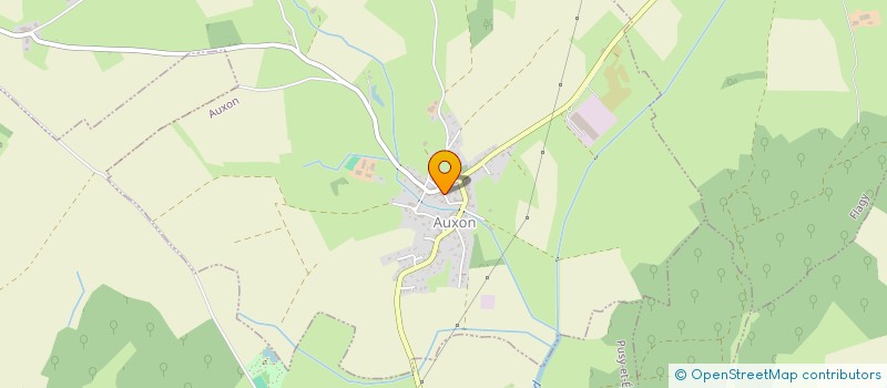 localisation de l'entreprise MADAME ANGELIQUE MELCOT  AUXON