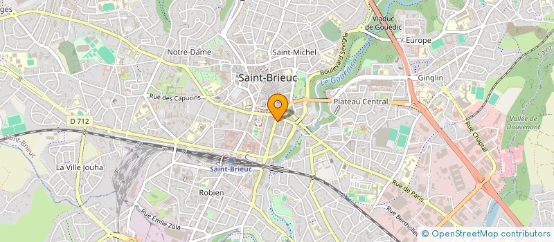 localisation de l'entreprise MADAME ANGELIQUE MENGUY à SAINT-BRIEUC