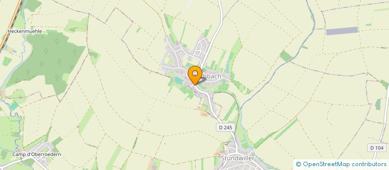 localisation de l'entreprise MADAME ANGELIQUE MERCK  OBERRDERN