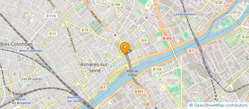 localisation de l'entreprise MADAME ANGELIQUE MERGIRIE à ASNIERES-SUR-SEINE