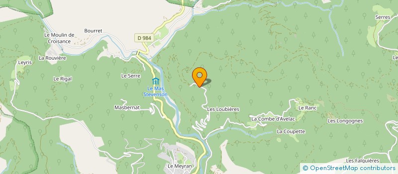 localisation de l'entreprise MADAME ANGELIQUE MEYNADIER  SAINT-ETIENNE-VALLEE-FRANCAISE