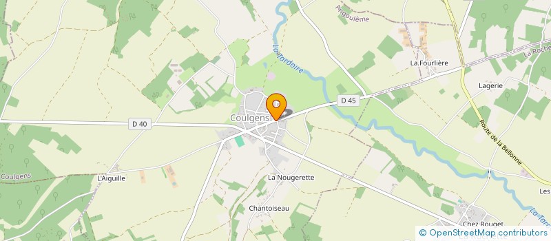 localisation de l'entreprise MADAME ANGELIQUE MICHAUD à COULGENS