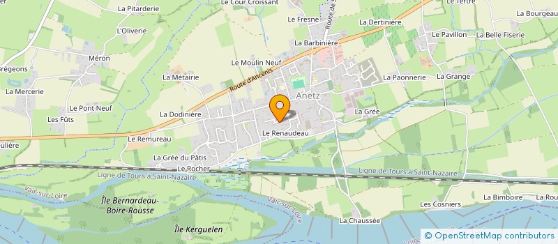 localisation de l'entreprise MADAME ANGELIQUE MICHENEAU à VAIR-SUR-LOIRE