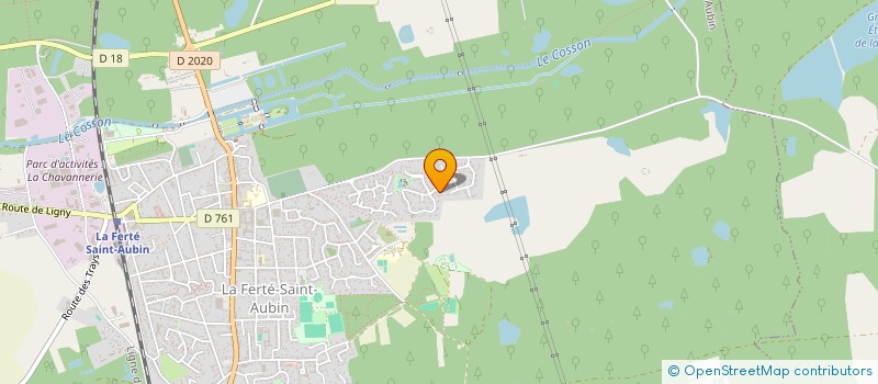 localisation de l'entreprise MADAME ANGELIQUE MIGNARD  SAINT-FLORENT-SUR-CHER