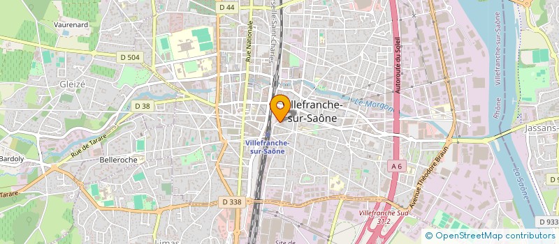 localisation de l'entreprise MADAME ANGELIQUE MILLARD  VILLEFRANCHE-SUR-SAONE