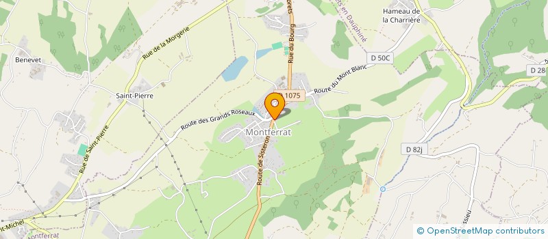 localisation de l'entreprise MADAME ANGELIQUE MILLON-FREMILLON  MONTFERRAT