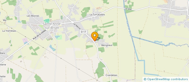 localisation de l'entreprise MADAME ANGELIQUE MOLIE  SAINTE-ANNE-SUR-BRIVET