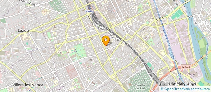 localisation de l'entreprise MADAME ANGELIQUE MOLINA  NANCY