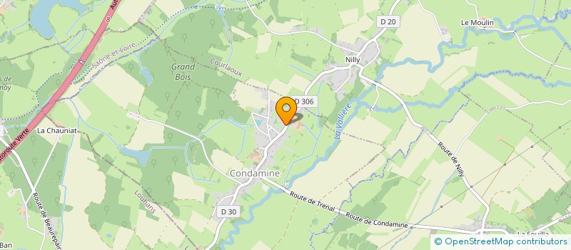 localisation de l'entreprise MADAME ANGELIQUE MONNIER  CONDAMINE